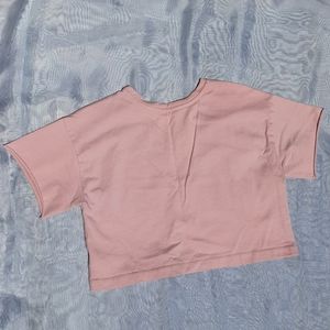 Distress Crop Top
